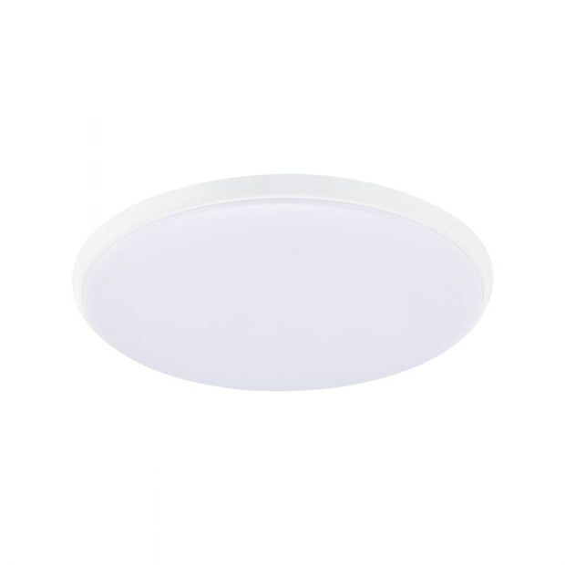 Ollie 18w White Oyster Light CCT LED