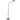 Ben Black Floor Lamp 4.5w Cool White