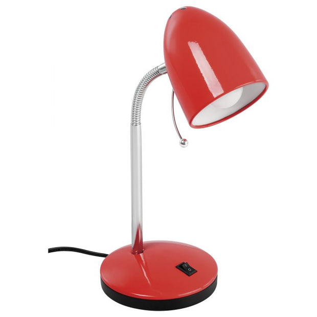 Lara Red Desk Lamp