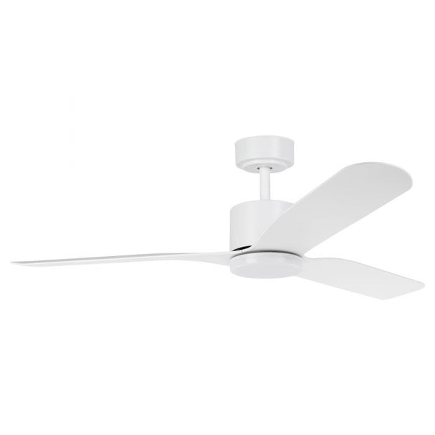 Iluka 52 Inch DC White Ceiling Fan with 18w Tri Colour LED