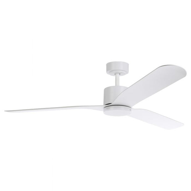 Iluka 60 Inch White DC Ceiling Fan with 18w LED Tri Colour