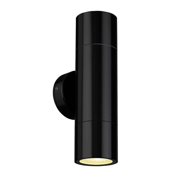 Seaford Up/Down Wall Light - Anodised Black - Lighting Superstore