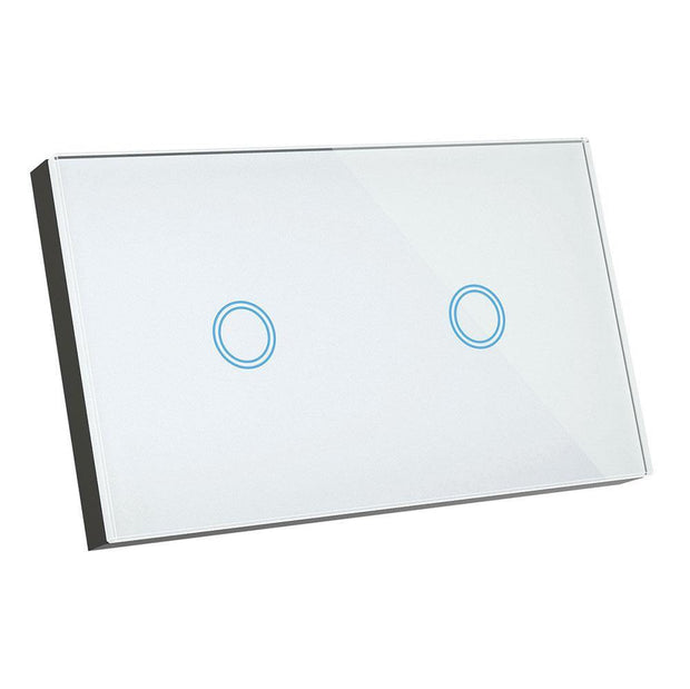 2 Gang Smart Elite Glass Wall Switch - Lighting Superstore