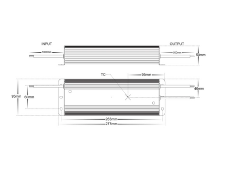 HV9658 LEDDriver 300w 24v