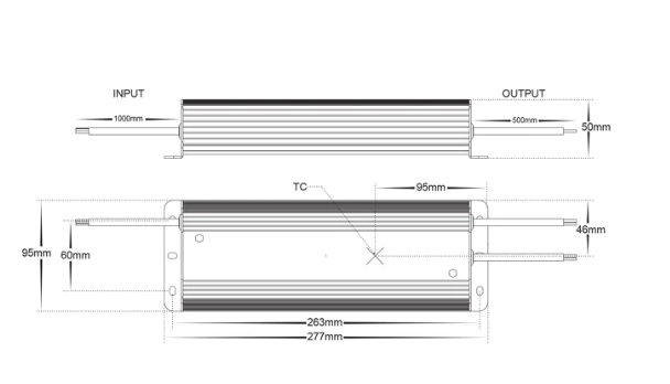 12v 275w LED Driver DC