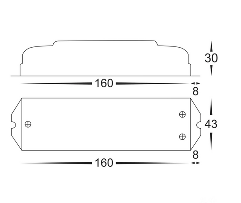 Dimming controller for use with 0-10v systems HV9106-LT-701-12A