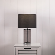 Nizio Grey Complete Table Lamp