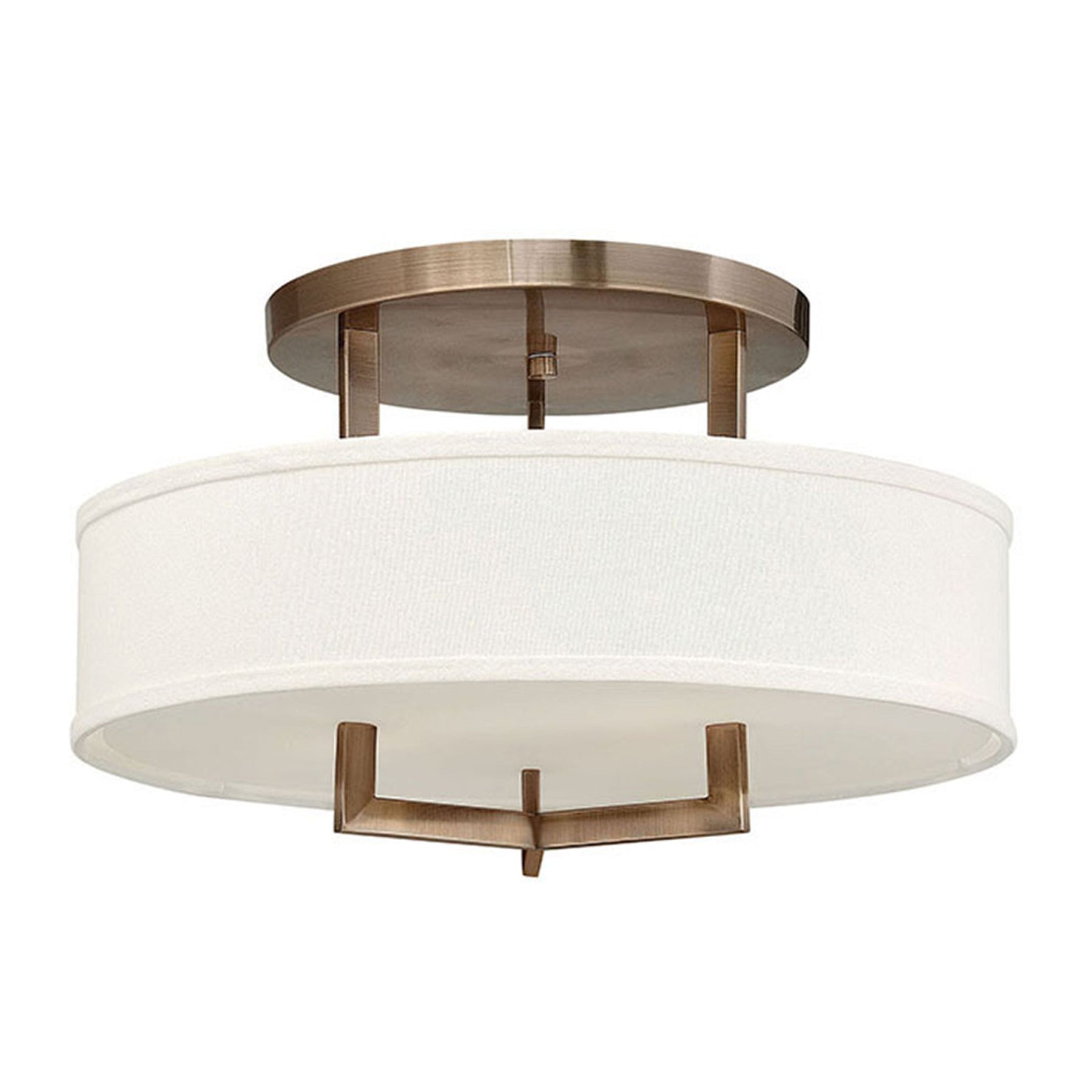 Hinkley hampton store semi flush