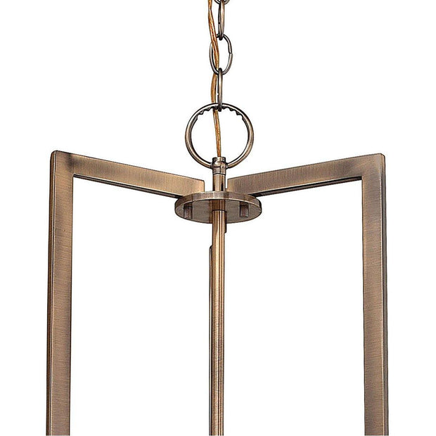 Hampton 3-Light Pendant - Brushed Bronze - Lighting Superstore