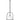 Hinkley Somerset 1L Pendant, Black