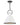 Winnie Small Pendant Light - Polished White and Distressed Black - Lighting Superstore