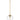 Hinkley Warby 1L Pendant, Heritage Brass / Clear glass