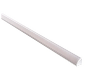 HV9691-1616-WHT-3M 90 degree corner white aluminium profile w/diffuser