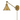 Hinkley Arti 1L Medium Wall Bracket Heritage Brass
