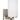Hettinger 1 Light Wall Bracket Brushed Nickle