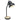 Lubenham Table Lamp Black with Wood