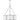 Hinkley Chance 3L Pendant, Polished Nickel