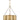 Hinkley Chance 3L Pendant, Heritage Brass