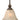 Bolla 1-Light Mini Pendant - Olde Bronze & Amber Glass - Lighting Superstore