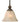 Bolla 1-Light Mini Pendant - Olde Bronze & Amber Glass - Lighting Superstore