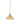 Fletcher Satin Brass with Opal Glass Orb Small 13" - Lighting Superstore