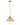 Fletcher Satin Brass with Opal Glass Orb Small 13" - Lighting Superstore