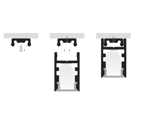 HV9693-0915-3M Alum Shallow Channel Standard Diffuser