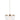 GL SG Mellita 6L Pendant Satin Brass