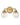 Poppy 2-Light Wall Light - Heritage Brass - Lighting Superstore