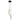 Pozueta 5 Light Black Pendant E27 2 meter Drop