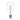 4w Edison Screw (ES) LED Carbon Filament Pear Cool White - Lighting Superstore