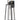 Lark Hugh 1L Long Black Wall Sconce