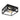 Alamonte Black Surface Mount Ceiling Light - Lighting Superstore