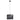 Cremella Black Large Pendant