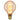 4W 1800K LED Vintage Amber Glass BC/B22 G95 Globe