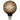4W 2700K LED Frosted with Black Dot Mesh BC/B22 G125 Globe
