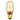4w T45 LED Vintage Decorative Globe - E27
