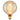 4W 1800K LED Vintage Amber Glass ES/E27 G125 Globe