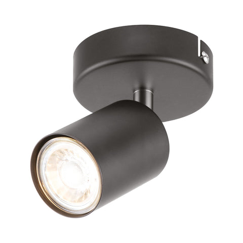 Travis 5w GU10 LED Spotlight - Matte Black Finish