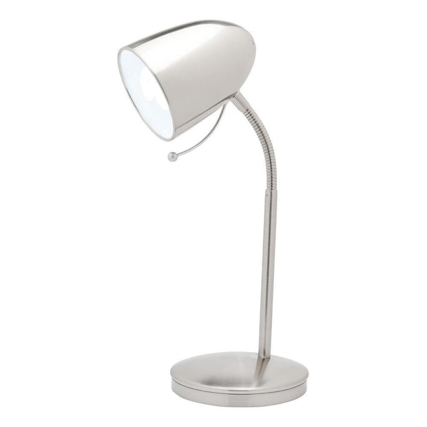 Sara Desk Lamp - Brushed Chrome - Lighting Superstore