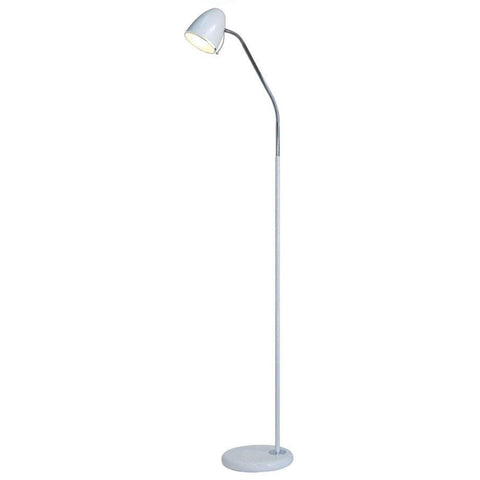 Sara Floor Lamp - White - Lighting Superstore