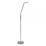 Dylan LED Floor Lamp Brushed Chrome - Lighting Superstore