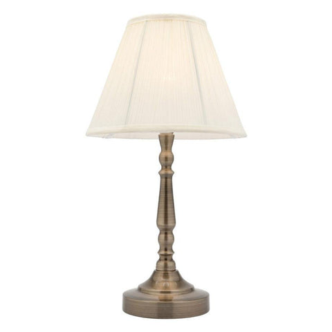 Molly Touch Lamp Antique Brass - Lighting Superstore