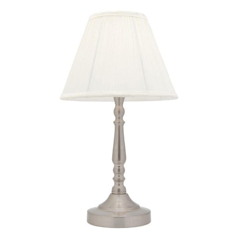 Molly Touch Lamp Brushed Chrome - Lighting Superstore