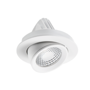 Apex 10w LED 60° Adjustable 97mm Downlight White