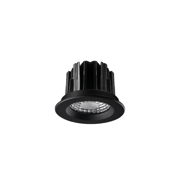 Apex 10w LED 60° 80mm Downlight Black