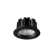 Apex 10w LED 70° 105mm Downlight Black