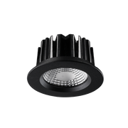 Apex 25w LED 60° 145mm Downlight Black
