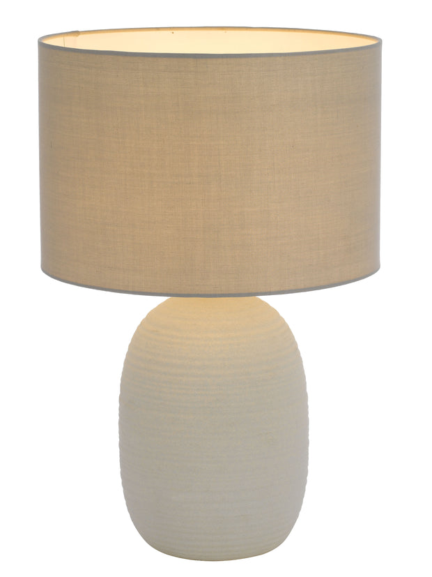 Arbro Ceramic Table Lamp Grey