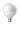 13W Spherical G95 Frosted LED Globe Bayonet (BC/B22) Cool White 4000k - Lighting Superstore